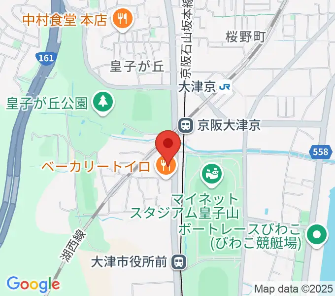 FMおおつの地図