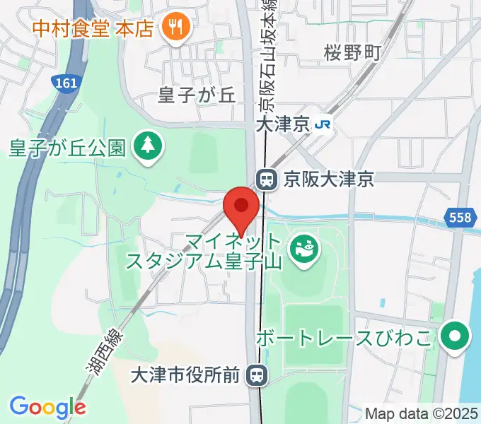FMおおつの地図