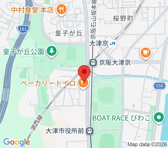 FMおおつの地図
