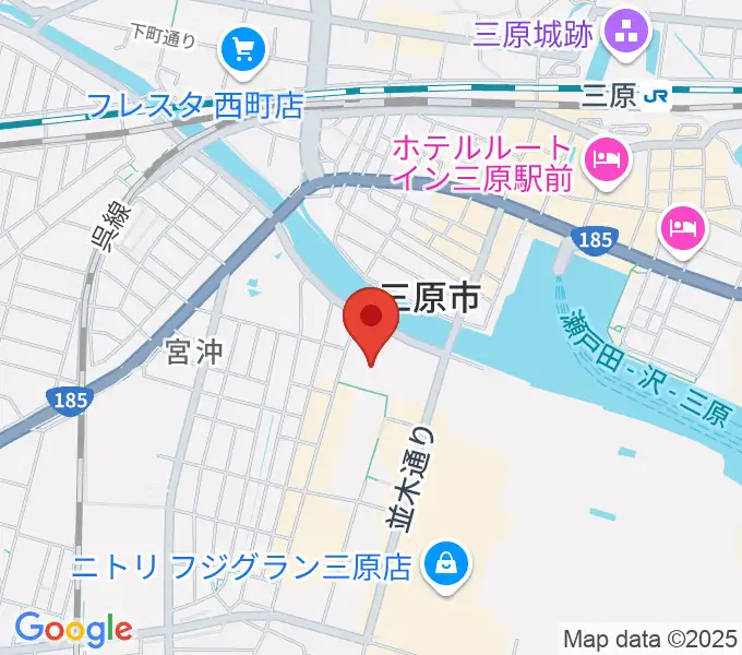FMみはらの地図