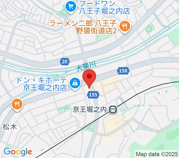 京王堀之内time tokyoの地図