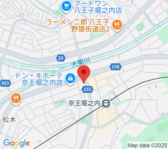 京王堀之内time tokyoの地図