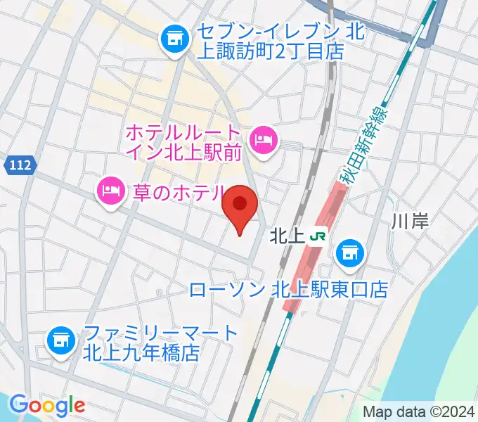 きたかみE&Beエフエムの地図