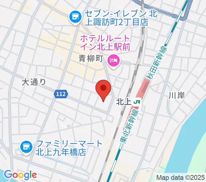 きたかみE&Beエフエムの地図