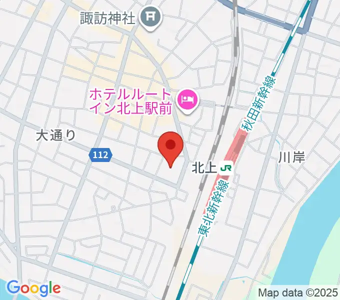 きたかみE&Beエフエムの地図