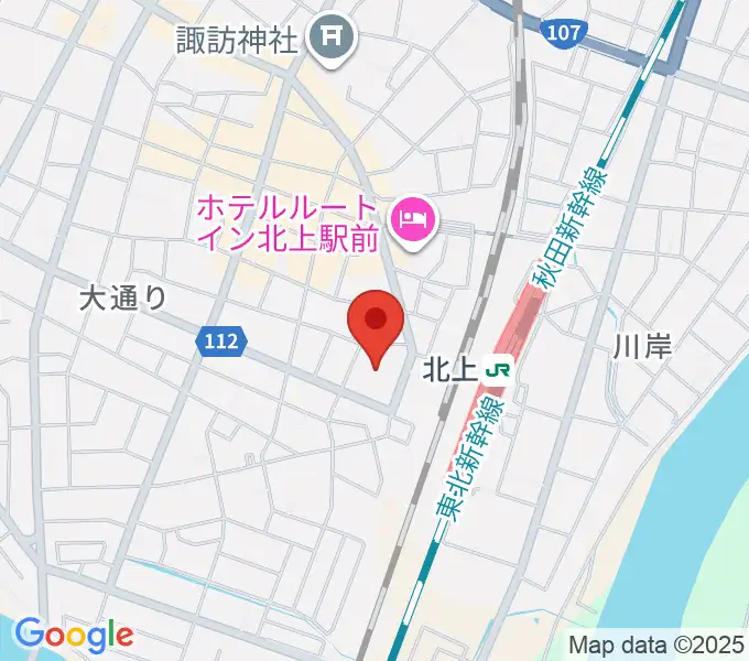 きたかみE&Beエフエムの地図