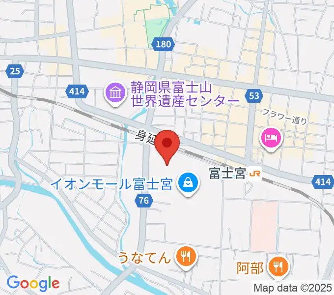 イオンシネマ富士宮の地図