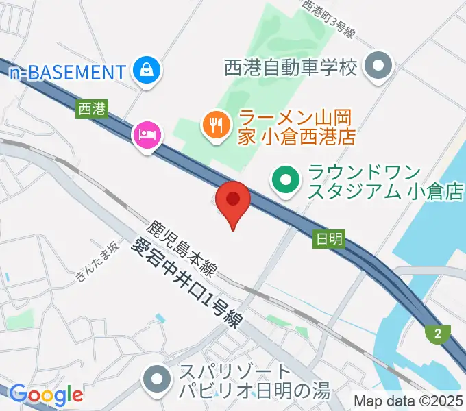 シネマワールド小倉の地図