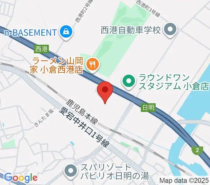 シネマワールド小倉の地図