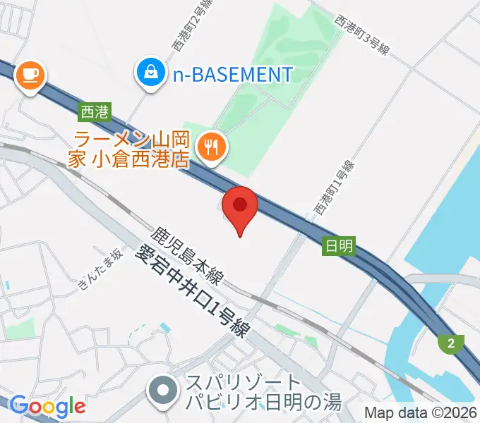 シネマワールド小倉の地図