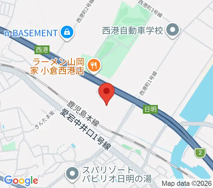 シネマワールド小倉の地図