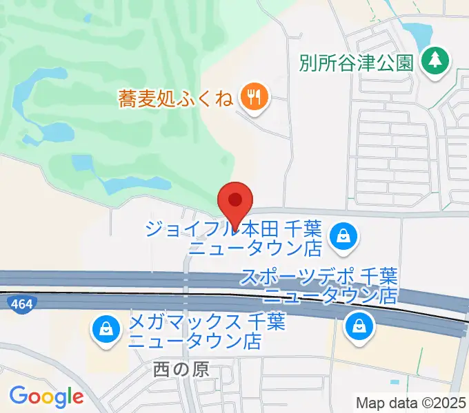 USシネマ千葉ニュータウンの地図