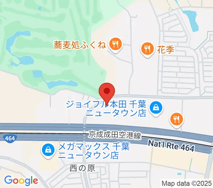USシネマ千葉ニュータウンの地図