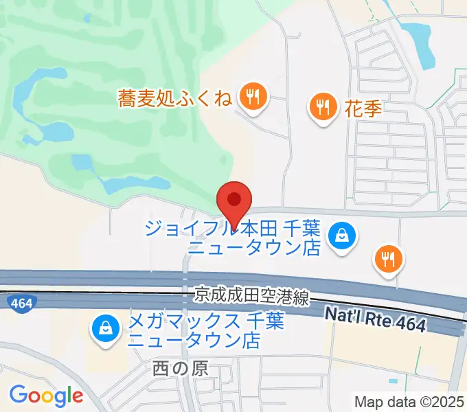 USシネマ千葉ニュータウンの地図