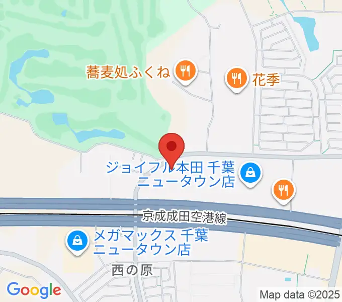 USシネマ千葉ニュータウンの地図