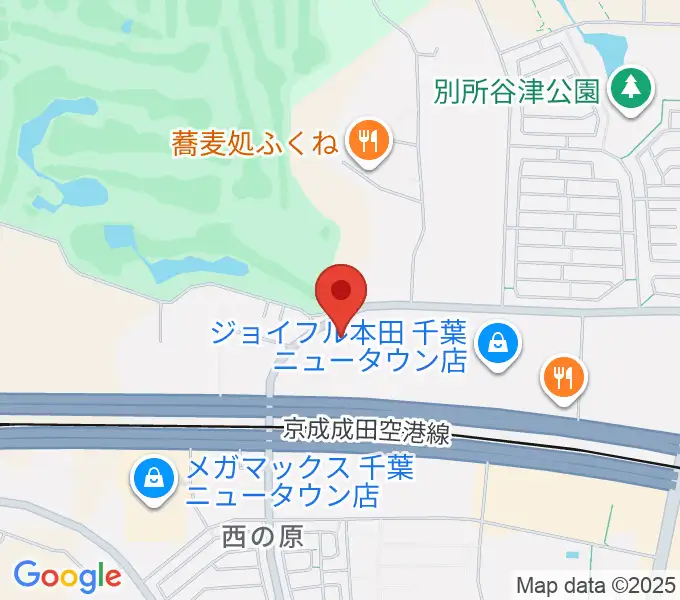 USシネマ千葉ニュータウンの地図