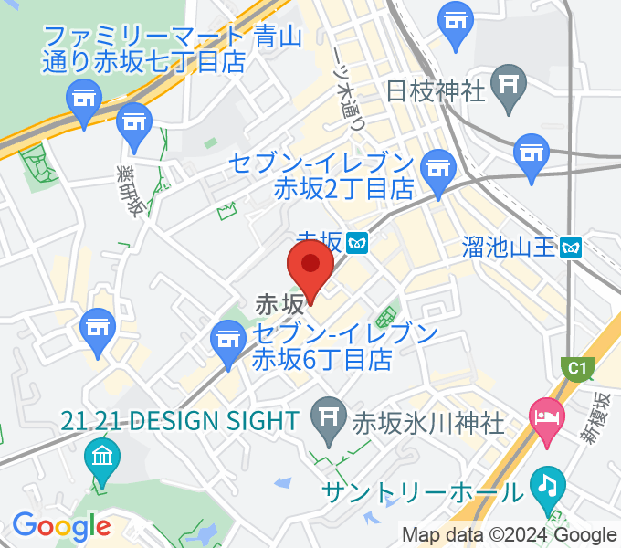 赤坂Keiの場所