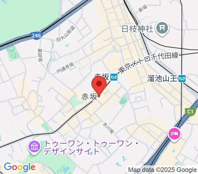 Bossa Nova & Jazz Club Keiの地図