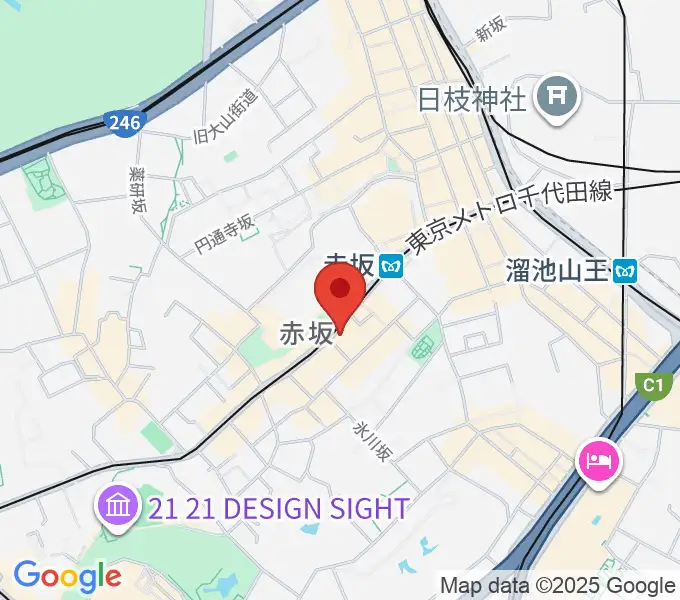 Bossa Nova & Jazz Club Keiの地図