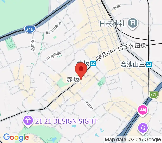 Bossa Nova & Jazz Club Keiの地図