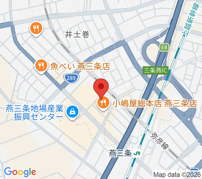 イオンシネマ県央の地図