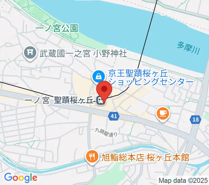 せいせきアウラホールの地図