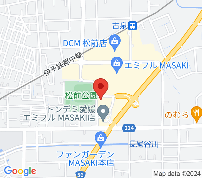シネマサンシャインエミフルMASAKI の場所