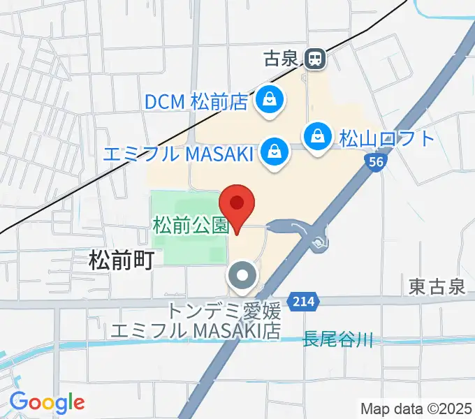 シネマサンシャインエミフルMASAKIの地図