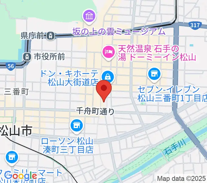 シネマサンシャイン大街道の地図