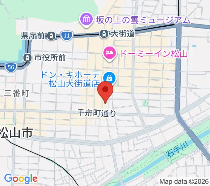 シネマサンシャイン大街道の地図