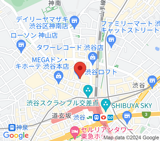 渋谷シネクイントの場所