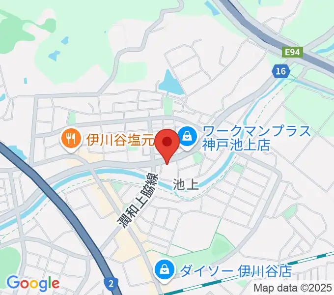 スタジオメロウの地図