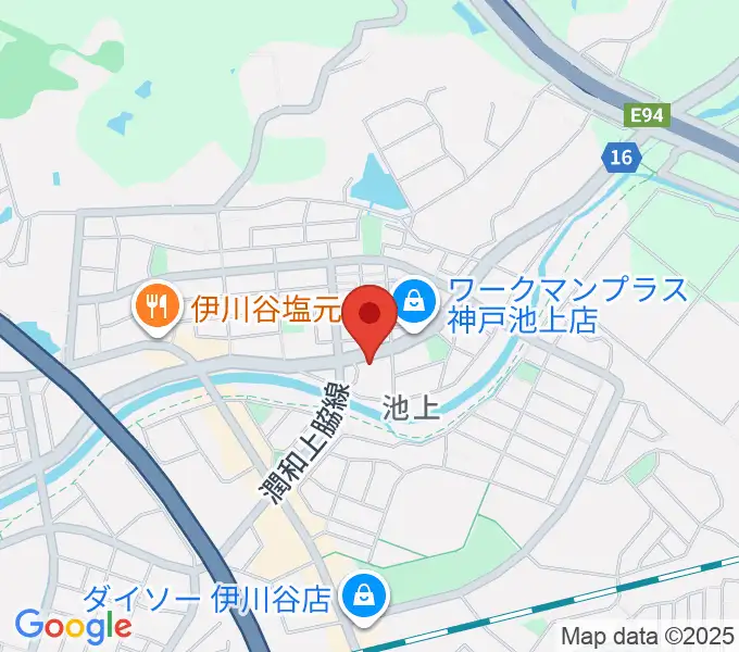 スタジオメロウの地図