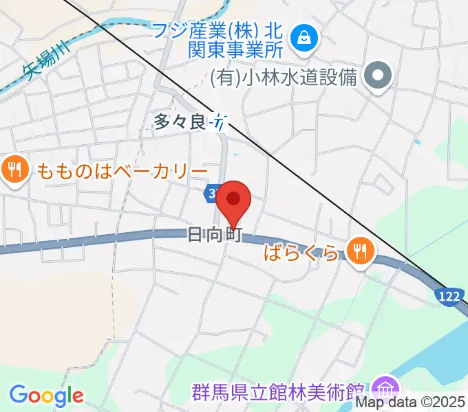 石田ピアノ調律プロモーションの地図