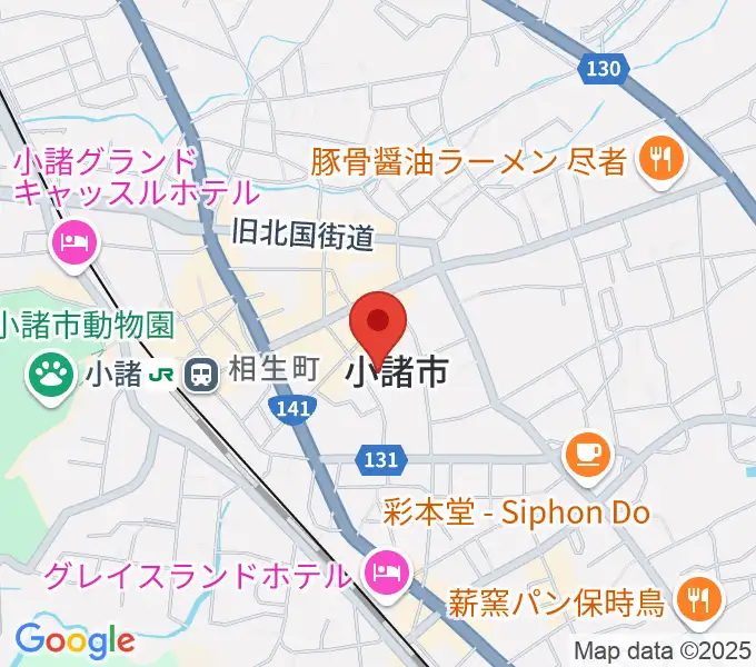 小諸市市民交流センターの地図