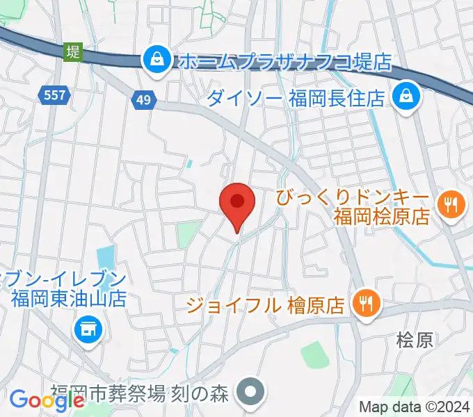 T&Sスタジオの地図