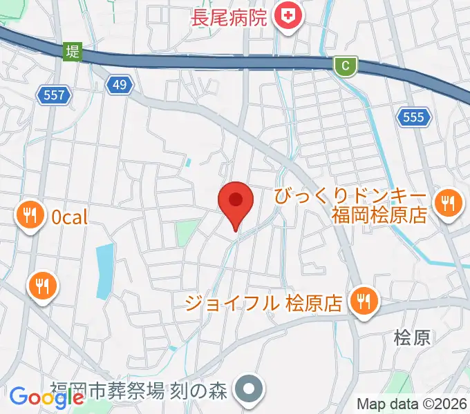 T&Sスタジオの地図