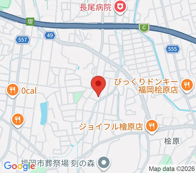 T&Sスタジオの地図