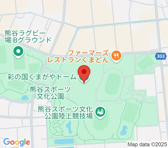 彩の国くまがやドームの地図