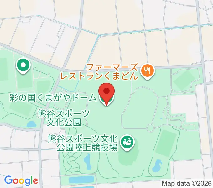 彩の国くまがやドームの地図