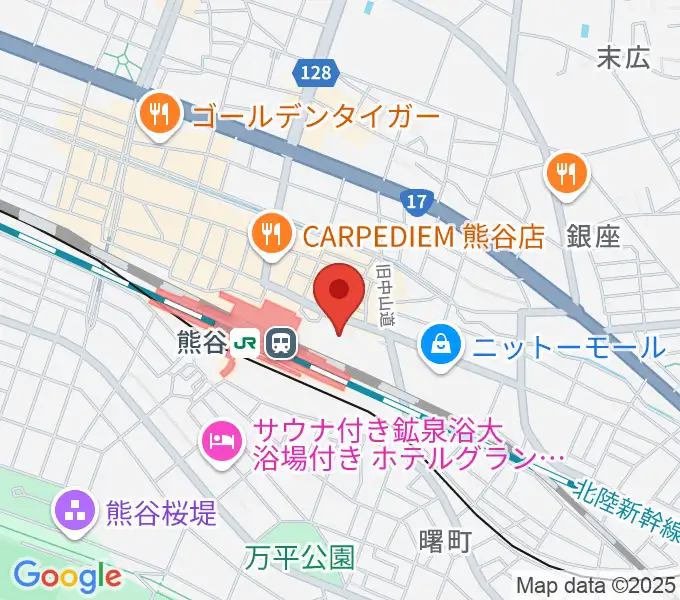 シネティアラ21の地図