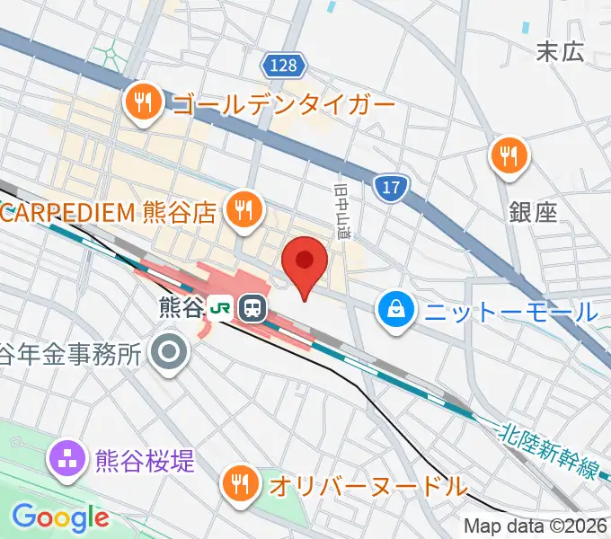 シネティアラ21の地図