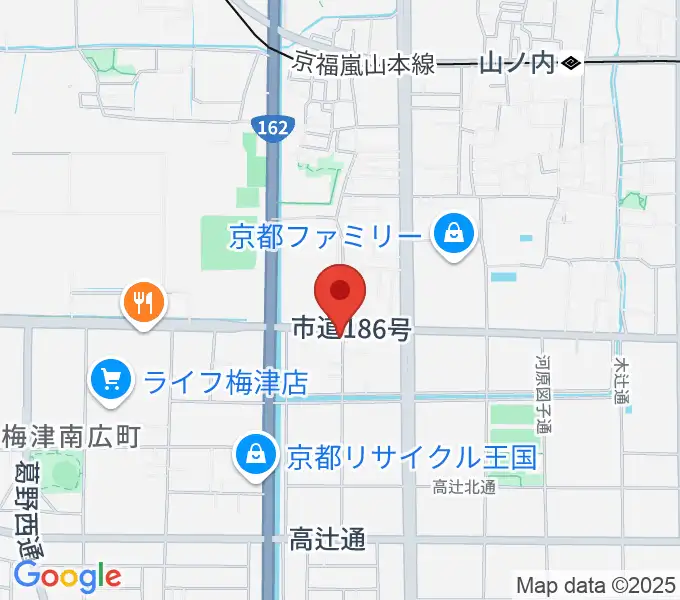 スタジオレンスの地図