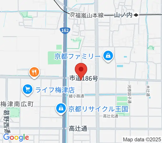 スタジオレンスの地図