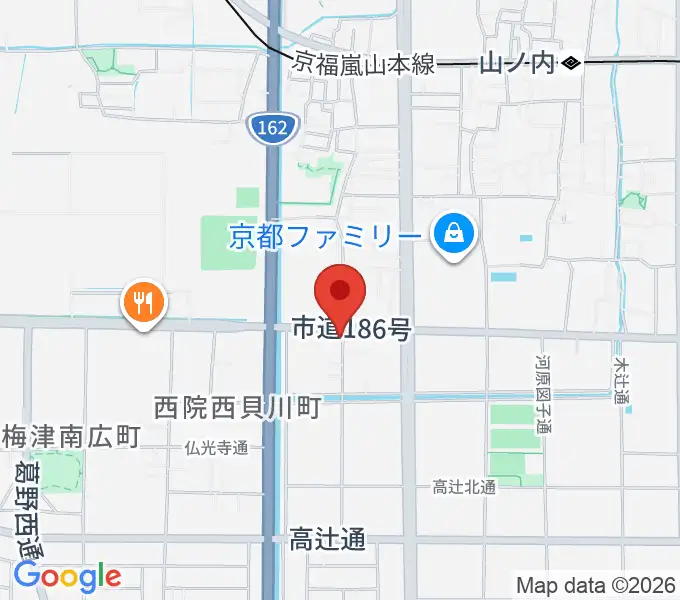 スタジオレンスの地図