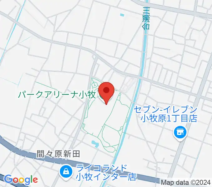 パークアリーナ小牧の地図