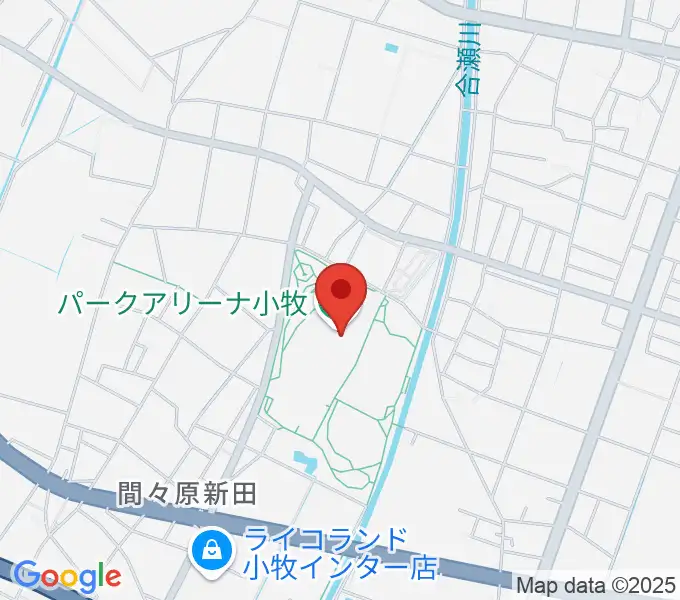 パークアリーナ小牧の地図