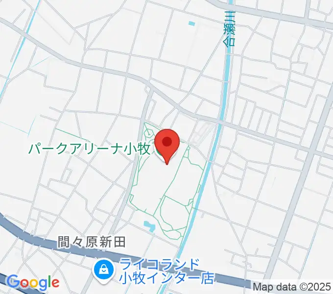 パークアリーナ小牧の地図