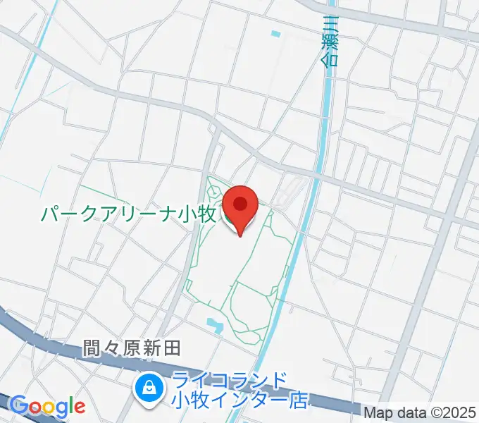 パークアリーナ小牧の地図