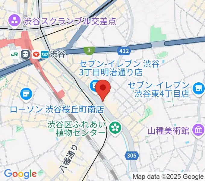 スタジオ サルバベルカントの地図